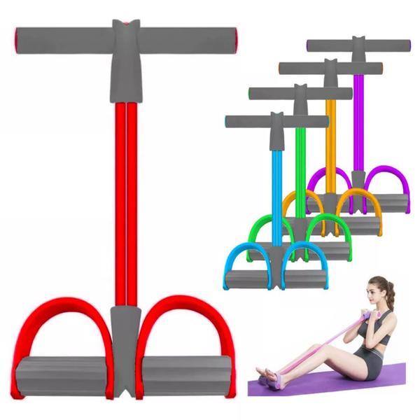 Corda Tubo Pedal Para Fazer Exercícios Elástico Alongamentos Musculação E Fisioterapia - COMERCIAL MARCO FERRARI DROP RIO Imagem de Corda Tubo Pedal Para Fazer Exercícios Elástico Alongamentos Musculação E Fisioterapia