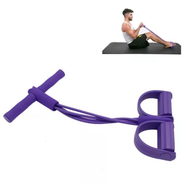 Corda Tubo Pedal Para Fazer Exercícios Elástico Alongamentos Musculação E Fisioterapia - COMERCIAL MARCO FERRARI DROP RIO Imagem de Corda Tubo Pedal Para Fazer Exercícios Elástico Alongamentos Musculação E Fisioterapia