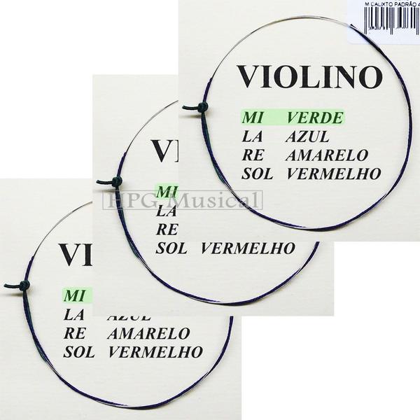 Imagem de Corda Violino Mauro Calixto 1ª Mi E 1/2 (Kit com 03)