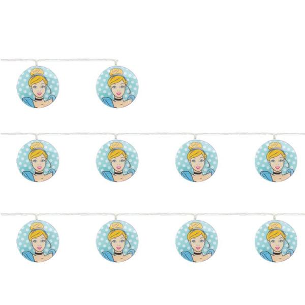 Cordão 10 Leds Cinderela Azul e Amarelo 165cm 2AA - 01 Unidade - Cromus - Rizzo Imagem de Cordão 10 Leds Cinderela Azul e Amarelo 165cm 2AA - 01 Unidade - Cromus - Rizzo