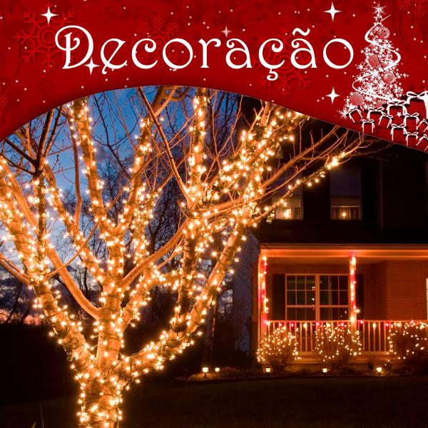 Cordão 100 Leds Luz Natal Fixo 10M Prova D'Água Extensível - Klizz Imagem de Cordão 100 Leds Luz Natal Fixo 10M Prova D'Água Extensível