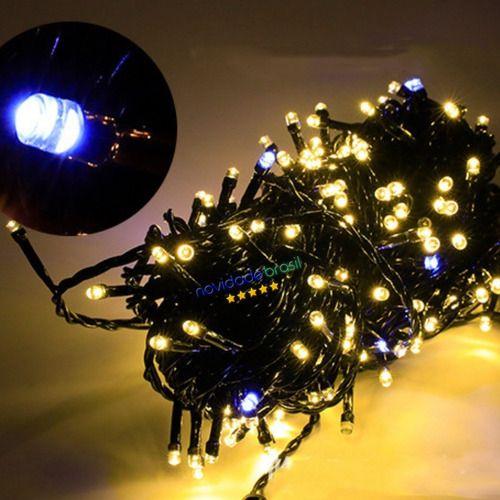 Cordão 300 Leds com Strobo 30 Metros - Novidade Brasil Imagem de Cordão 300 Leds com Strobo 30 Metros