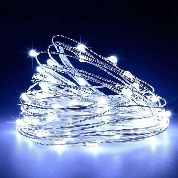 Imagem de Cordão de Led Fio de Fada - Branco - 5m - 1 unidade - Rizzo