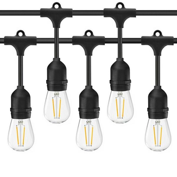 Cordão de Luzes Externo com Prolongador Varal Iluminação 10 Lâmpadas Soquete E27 Decoração Festa Casamento Gambiarra - EMBU LED Imagem de Cordão de Luzes Externo com Prolongador Varal Iluminação 10 Lâmpadas Soquete E27 Decoração Festa Casamento Gambiarra