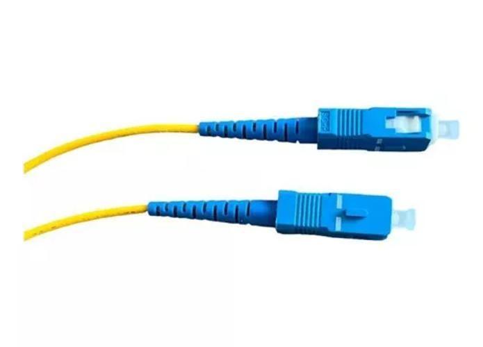 Cordão Fibra Óptica Simplex Sc/Upc Sc/Upc 3M Preço - New Line Cable Imagem de Cordão Fibra Óptica Simplex Sc/Upc Sc/Upc 3M Preço