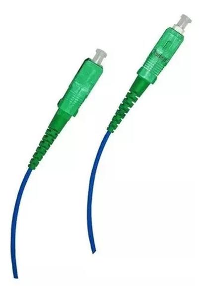 Imagem de Cordão Óptico Sc/apc Sc/apc Single Mod Simplex 2.0mm 2m Azul