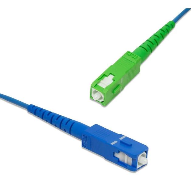 Imagem de Cordão Óptico Simplex SC/APC SC/UPC SM 2,50 Metros