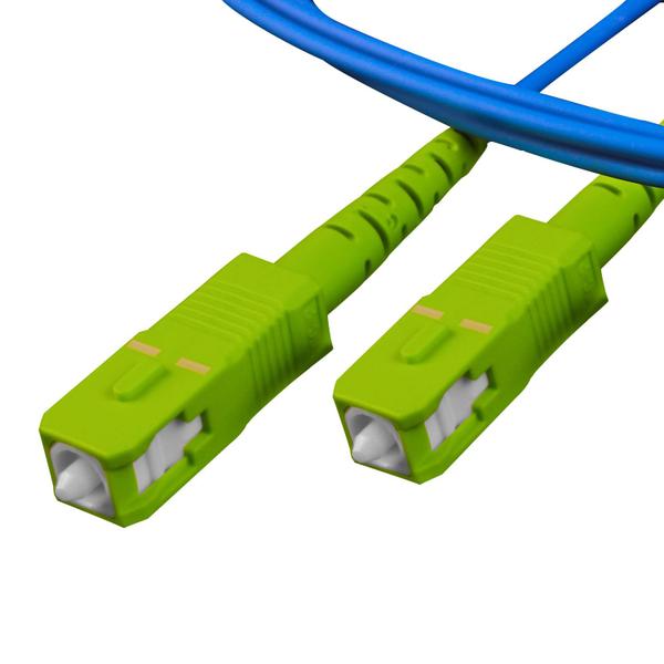 Cordão Óptico Simplex SM Monomodo SC-APC/SC-APC com Diâmetro de 2mm e Comprimento de 2 Metros - Pier Telecom Imagem de Cordão Óptico Simplex SM Monomodo SC-APC/SC-APC com Diâmetro de 2mm e Comprimento de 2 Metros - Pier Telecom