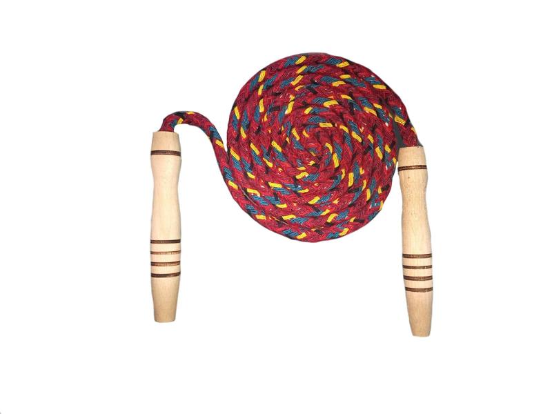 Cordas de pular de 2,36Mt, Com 5 variações de cores - Cantinho da Paz Imagem de Cordas de pular de 2,36Mt, Com 5 variações de cores