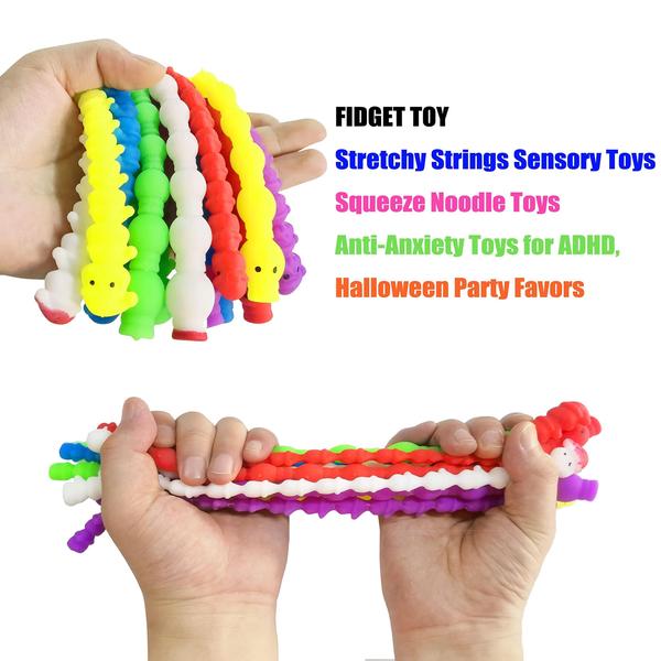 Imagem de Cordas elásticas Sensory Fidget Toys Holydeck Christmas x24