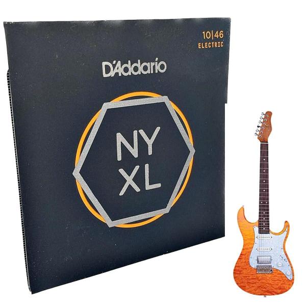 Imagem de Cordas Guitarra 10-46 Daddario Nickel Profissional Nyxl1046