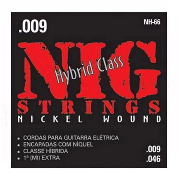 Imagem de Cordas Guitarra Nig Nh-66 Hybrid Glass