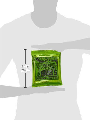 Imagem de Cordas para baixo Ernie Ball Regular Slinky de 5 cordas