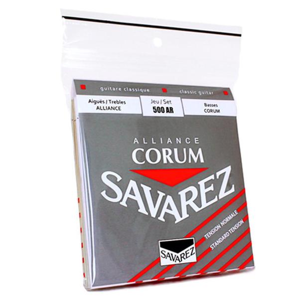 Imagem de Cordas Savarez Alliance Corum 500AR Violao Nylon Tensao Media