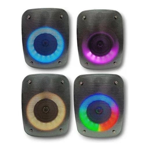 Imagem de Cores Que Encantam: Caixa De Som Kts-1335 Led Rgb Bivolt