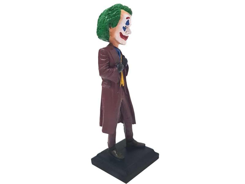 Imagem de Coringa Joaquin Phoenix Boneco Resina 17Cm