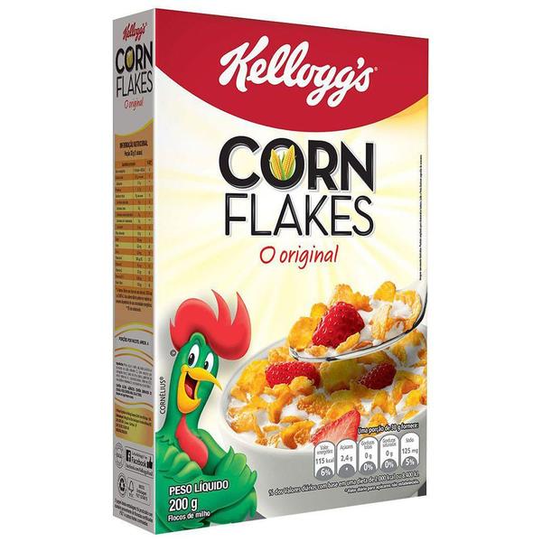 Corn Flakes O Original Kellogg's 200g Imagem de Corn Flakes O Original Kellogg's 200g