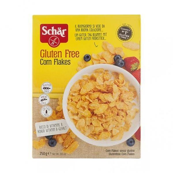 Corn Flakes sem glúten 250g - Schar Imagem de Corn Flakes sem glúten 250g - Schar
