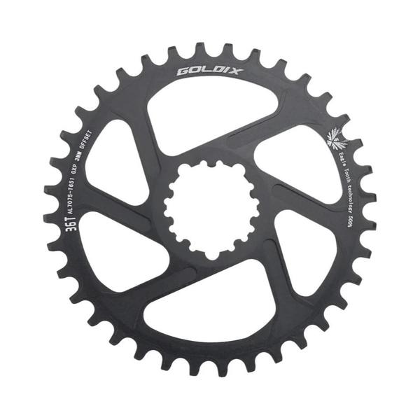 Imagem de Coroa de Pedaleira Sram 3 Parafusos 30-38T - Prato Largo e Estreito para Disco Único