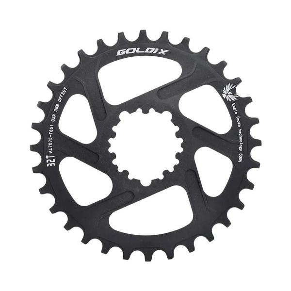 Imagem de Coroa de Pedaleira Sram 3 Parafusos 30-38T - Prato Largo e Estreito para Disco Único