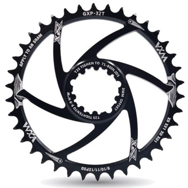 Imagem de  Coroa Direct Mount Padrão Sram 30/32/34/36/38 Offset 3mm