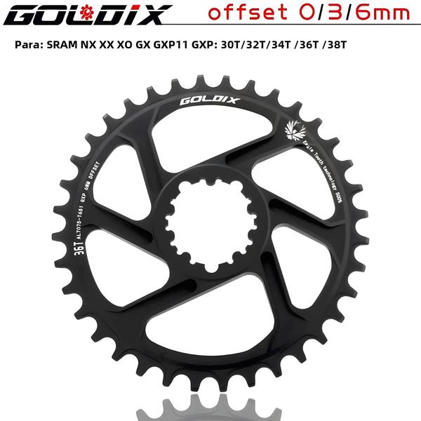 Imagem de Coroa Estreita-Larga MTB 30T-38T para Bicicleta Sram XX1 X9