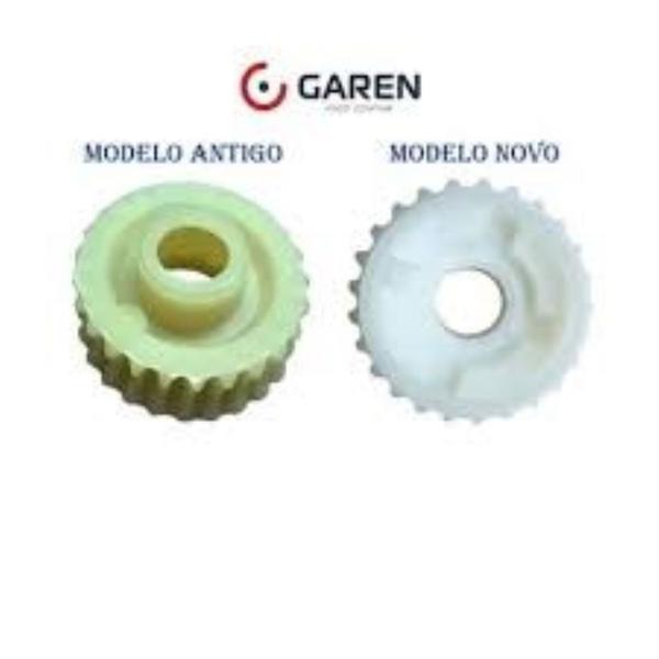 Coroa Nylon Z25 e Eixo S/ Fim Motor Portão Kdz Garen Seg Imagem de Coroa Nylon Z25 e Eixo S/ Fim Motor Portão Kdz Garen Seg
