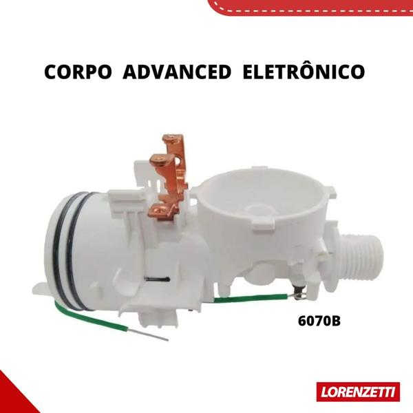 Imagem de Corpo Base Ducha Advanced Eletrônico 6070b  Lorenzetti