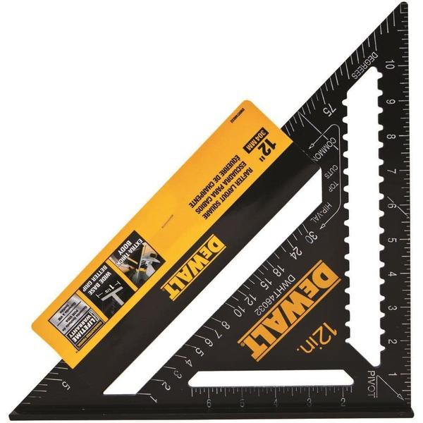 Imagem de Corpo em alumínio Rafter Square DEWALT DWHT46032 Premium de 30 cm