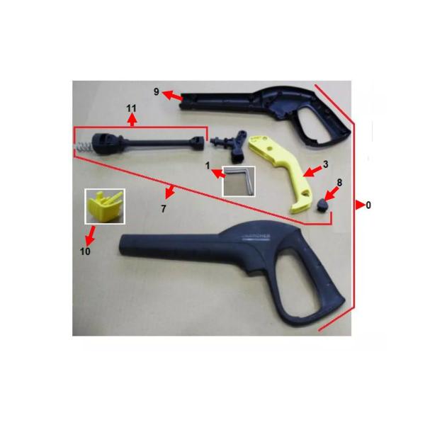 Imagem de Corpo Pistola Better Lavadoras Alta Pressão Karcher 93025320