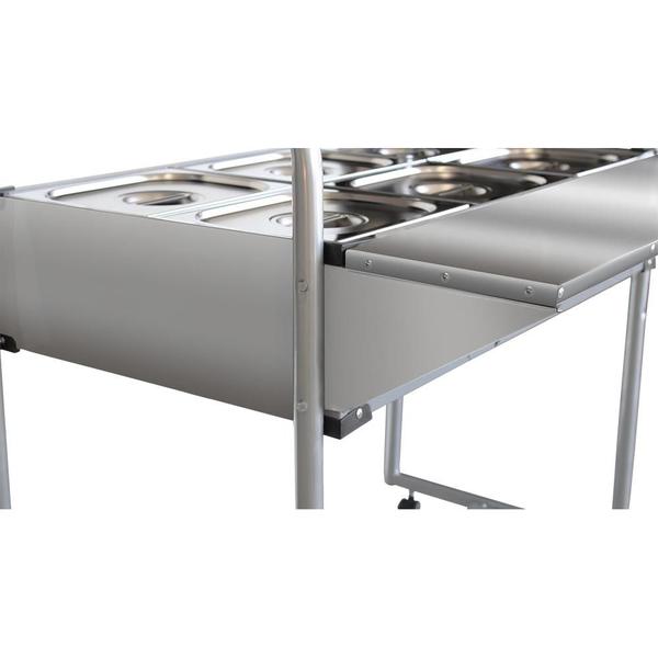 Imagem de Corre Prato Para Buffet Self Service 8 Cubas Spolu SPLP-650