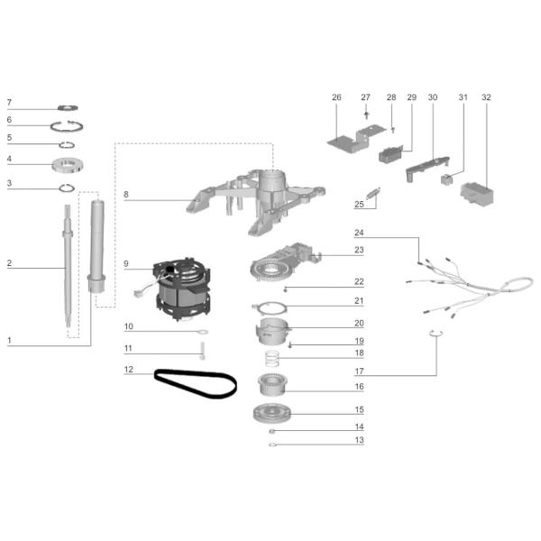 Imagem de Correia 523 lavadora electrolux lt50 lte06 lte08 67400521