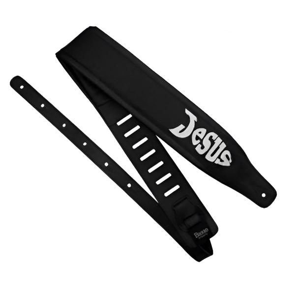 Correia Alça Basso Para Guitarra Violão Gospel Jesus Peixe Preta Imagem de Correia Alça Basso Para Guitarra Violão Gospel Jesus Peixe Preta