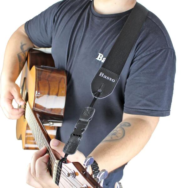Correia Basso com engate Violão / Guitarra / Contra-baixo / Cavaco / Viola Imagem de Correia Basso com engate Violão / Guitarra / Contra-baixo / Cavaco / Viola