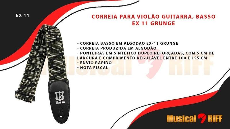 Correia basso guitarra violão ex 11 - grunge Imagem de Correia basso guitarra violão ex 11 - grunge