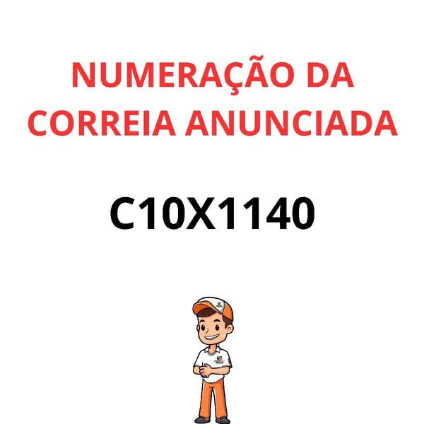 Imagem de Correia Clio 1998 Em Diante Twingo 1993 A 1996 Kangoo 1997 Em Diante