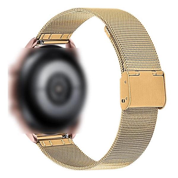 Imagem de Correia de pulso FitTurn compatível com pulseiras de relógio inteligente TouchLex para TouchLex Venus pulseiras de relógio inteligente de 1,2 para TouchLex Sirius 1,52" pulseira de metal para relógio inteligente (prata+ouro)