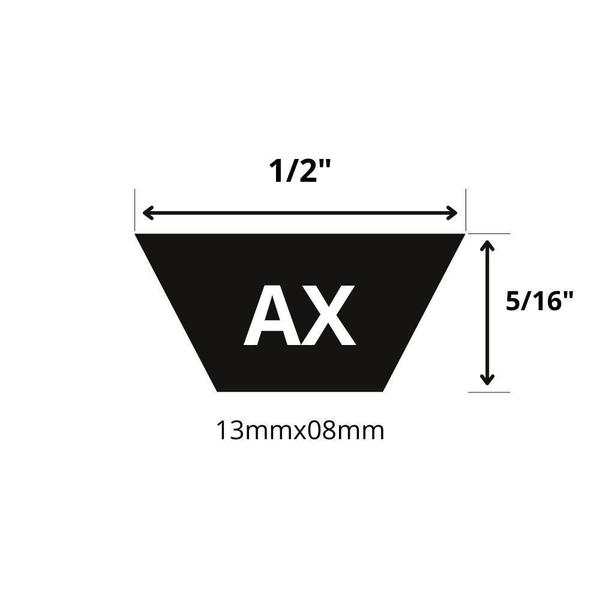 Imagem de Correia de Transmissão V Dentada AX-41 Continental 1041,4mm