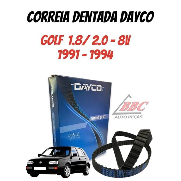 Imagem de Correia Dentada 121SX180 DAYCO Volkswagen Golf - 1.8/2.0 - 8V - 1991 - 1994