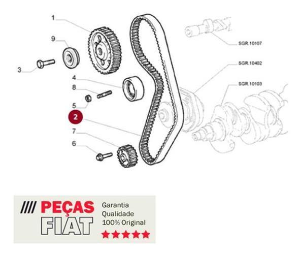 Imagem de Correia Dentada Fiat Strada 1.4 129 Dente Novo Uno Original