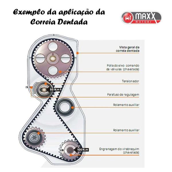 Imagem de Correia Dentada Vw Eurovan 2.4 10v Diesel Grande