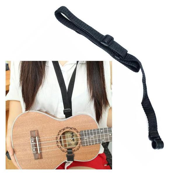 Imagem de Correias Cordão Alça Para Ukulele Em Nylon - Kit 2 Peças