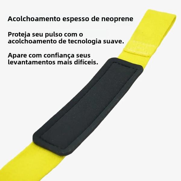 Imagem de Correias De Pulso Para Levantamento De Peso, Musculação, Academia, Treino, Haltere, Exercício Funcional,