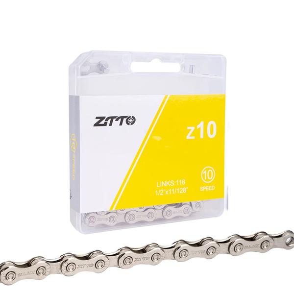 Corrente 10v Bike Speed 116 Elos 1/2'x11/128' Silver - Ztto Imagem de Corrente 10v Bike Speed 116 Elos 1/2'x11/128' Silver - Ztto