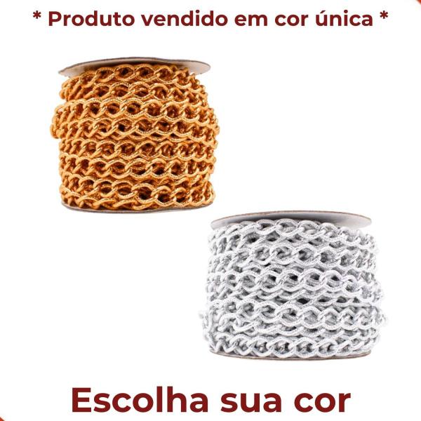 Imagem de Corrente 19x14mm em aluminio com 15 metros