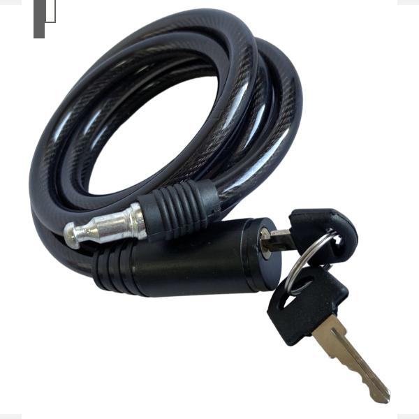 Corrente Cadeado Para Moto Bicicleta Bike Segurança Estepe Trava Anti Furto Cabo De Aço 10x100 - CXR Imagem de Corrente Cadeado Para Moto Bicicleta Bike Segurança Estepe Trava Anti Furto Cabo De Aço 10x100