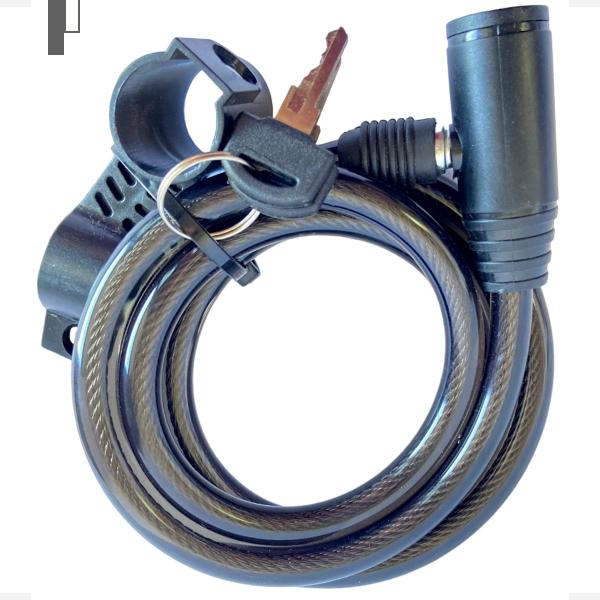 Corrente Cadeado Para Moto Bicicleta Bike Segurança Estepe Trava Anti Furto Cabo De Aço 10x100 - CXR Imagem de Corrente Cadeado Para Moto Bicicleta Bike Segurança Estepe Trava Anti Furto Cabo De Aço 10x100