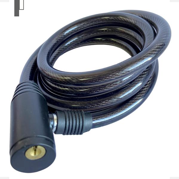 Corrente Cadeado Para Moto Bicicleta Bike Segurança Estepe Trava Anti Furto Cabo De Aço 10x100 - CXR Imagem de Corrente Cadeado Para Moto Bicicleta Bike Segurança Estepe Trava Anti Furto Cabo De Aço 10x100