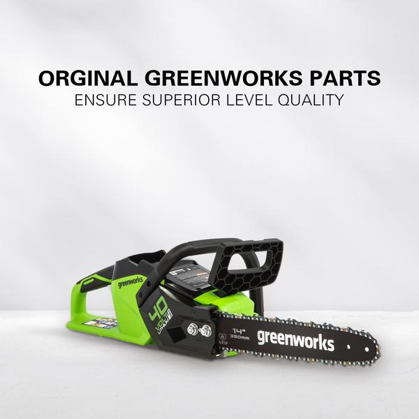 Imagem de Corrente de motosserra Greenworks 2906802 de 14 polegadas para CS40L210 preto/verde