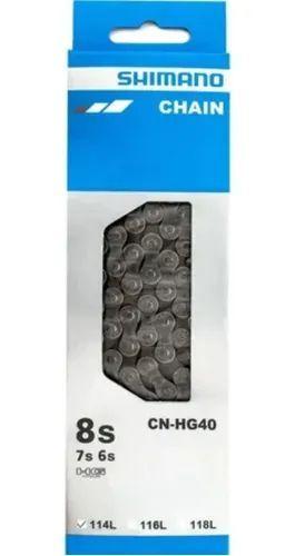 Imagem de Corrente shimano cn-hg40 mtb speed 116l 6/7/8v original